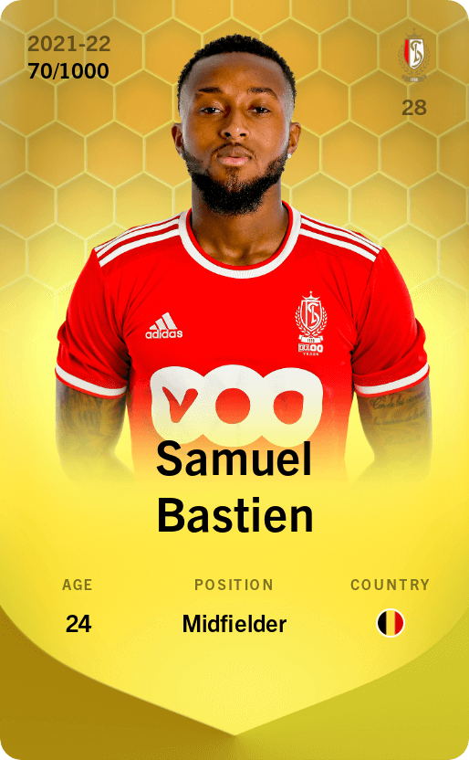 Samuel Bastien 2021-22 • Limited 70/1000