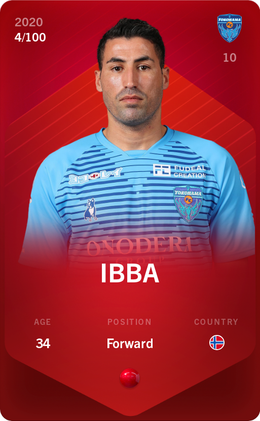 Sorare - Sorare Official - IBBA 2020-21 • Rare 4/100 - NFT # 110237012883134449062922231148455943833081886354941506349100415641871984807386