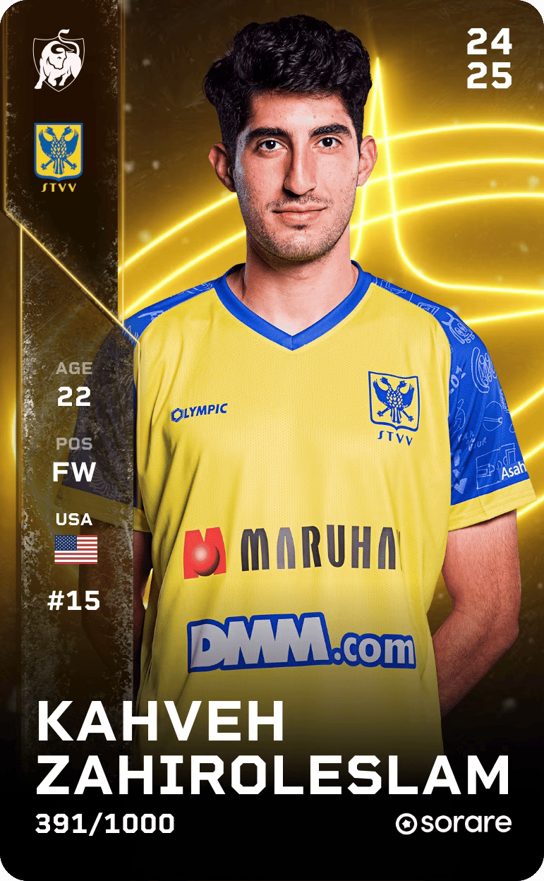 Kahveh Zahiroleslam 2024-25 • Limited 391/1000