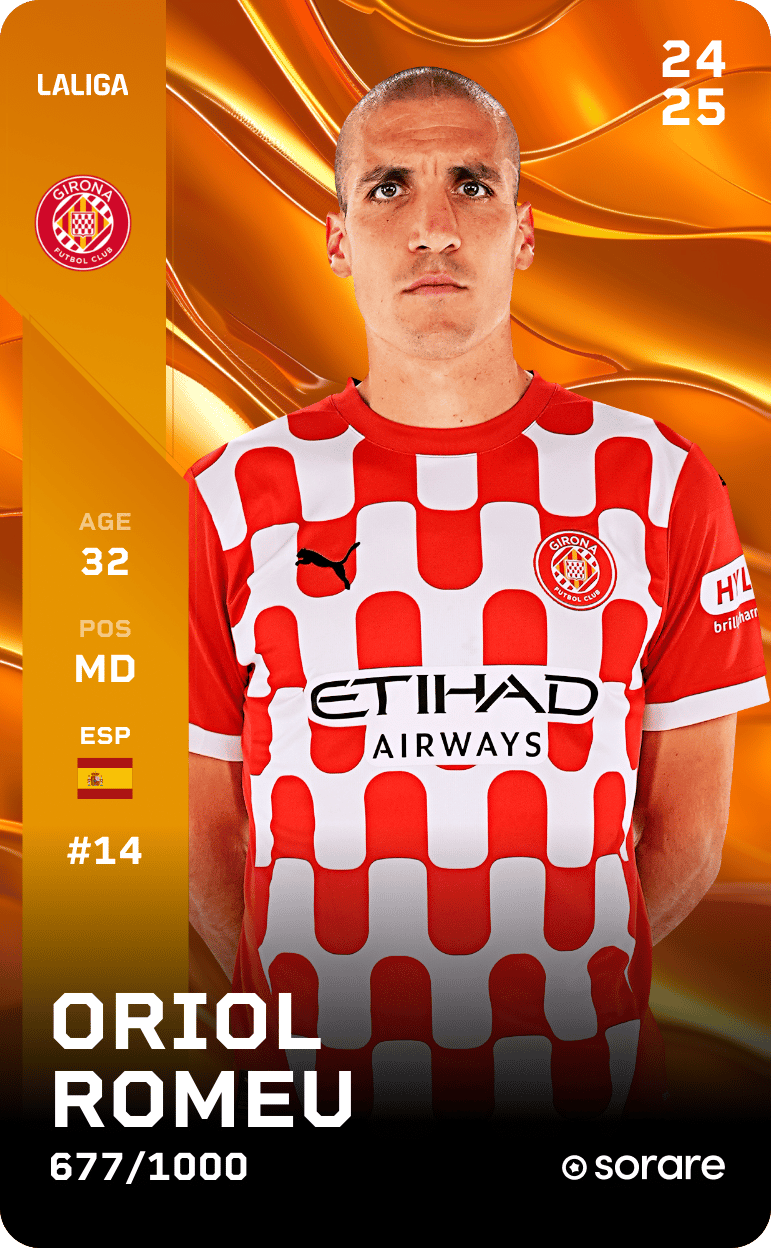 Oriol Romeu 2024-25 • Limited 677/1000