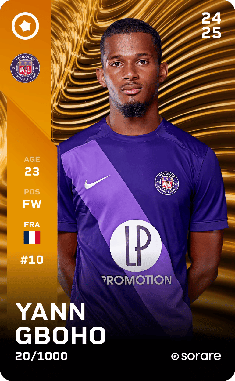 Yann Gboho 2024-25 • Limited 20/1000