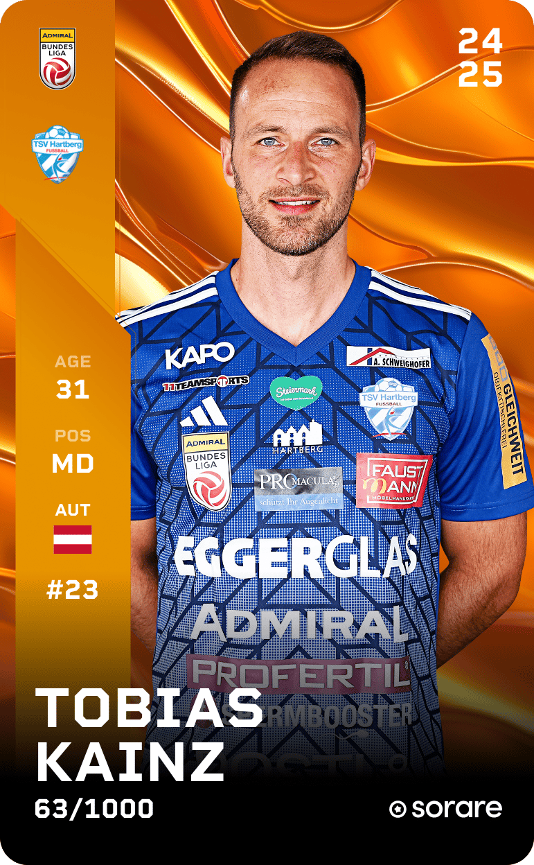 Tobias Kainz 2024-25 • Limited 63/1000