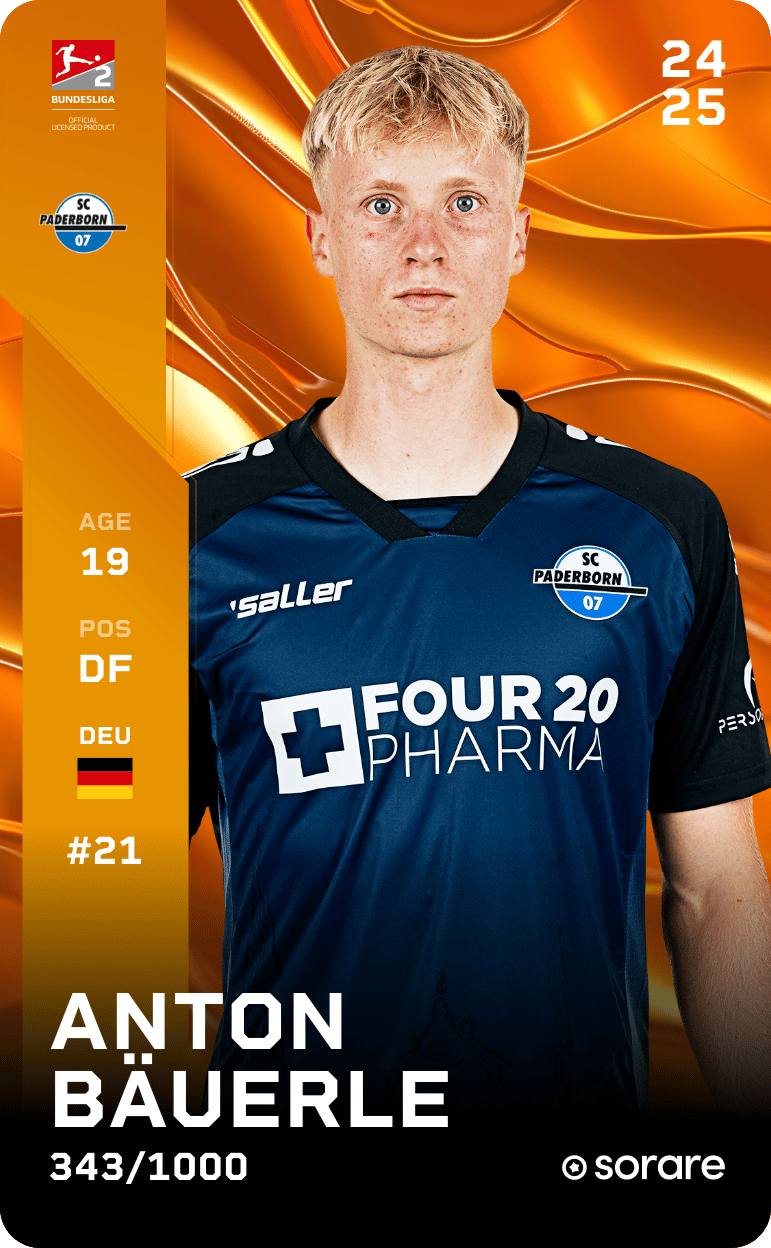 Anton Bäuerle 2024-25 • Limited 343/1000