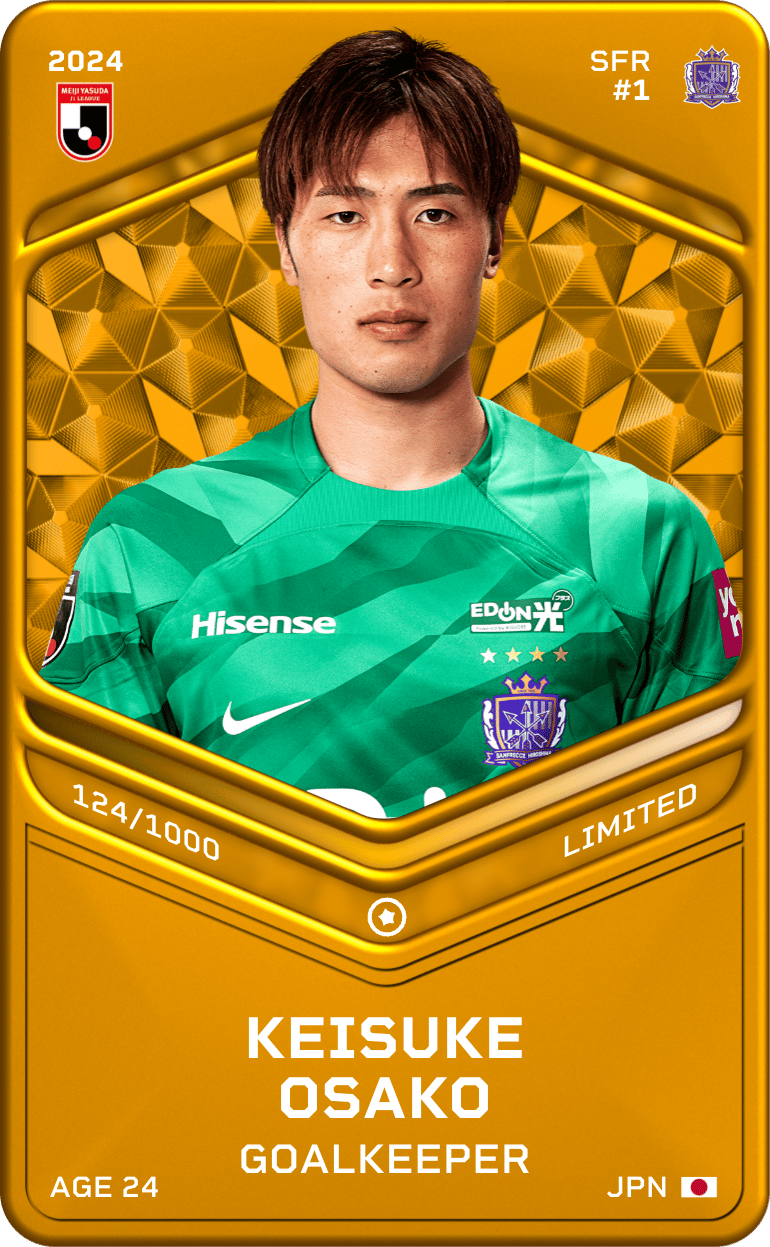 Keisuke Osako 2024-25 • Limited 124/1000