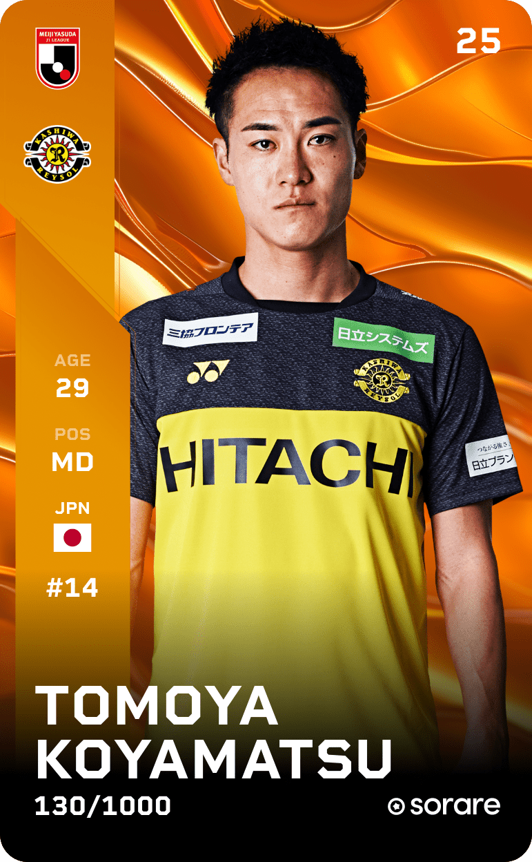 TOMOYA KOYAMATSU 2025-26 • Limited 130/1000