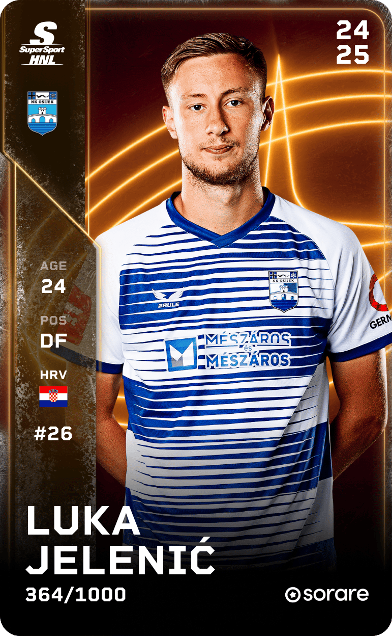 Luka Jelenić 2024-25 • Limited 364/1000