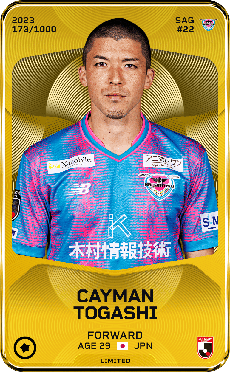 Cayman Togashi 2023-24 • Limited 173/1000