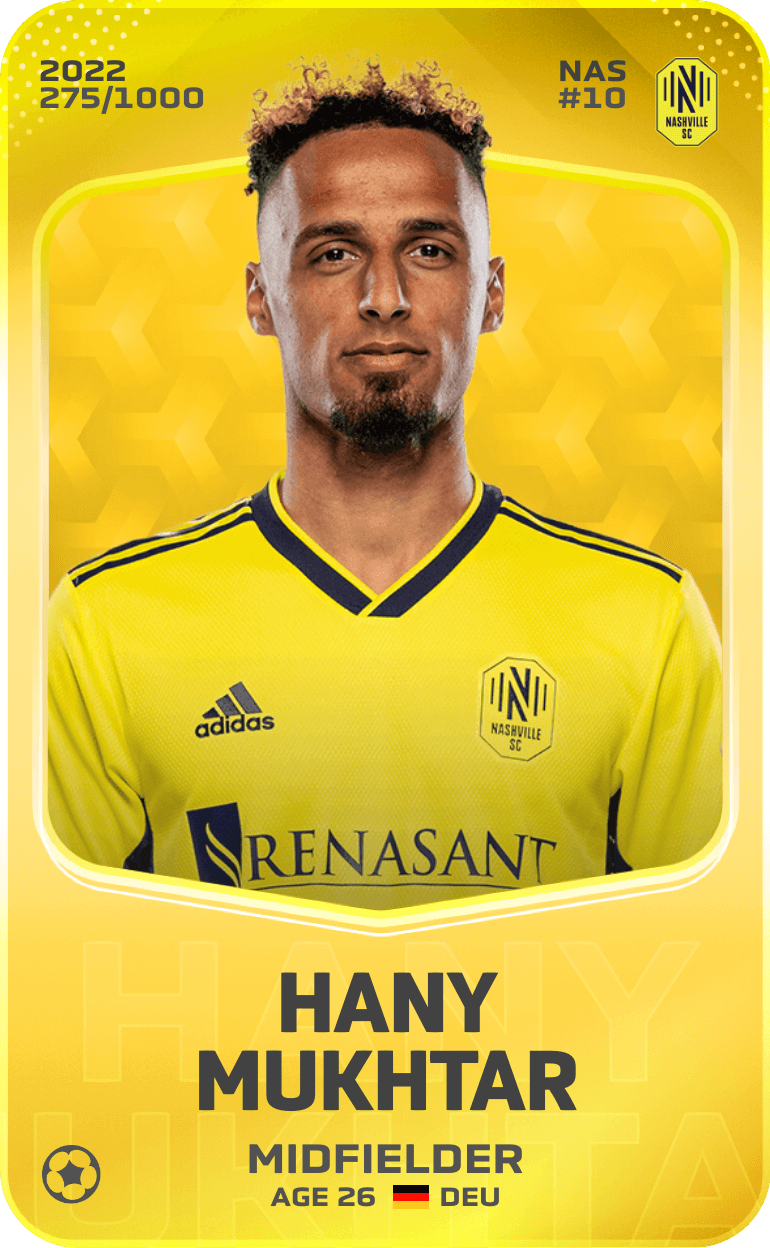 Hany Mukhtar 2022-23 • Limited 275/1000