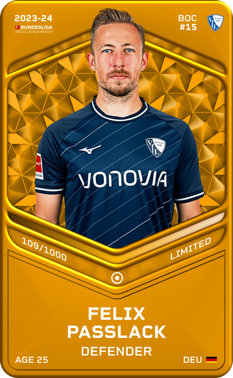Felix Passlack 2023-24 • Limited 109/1000