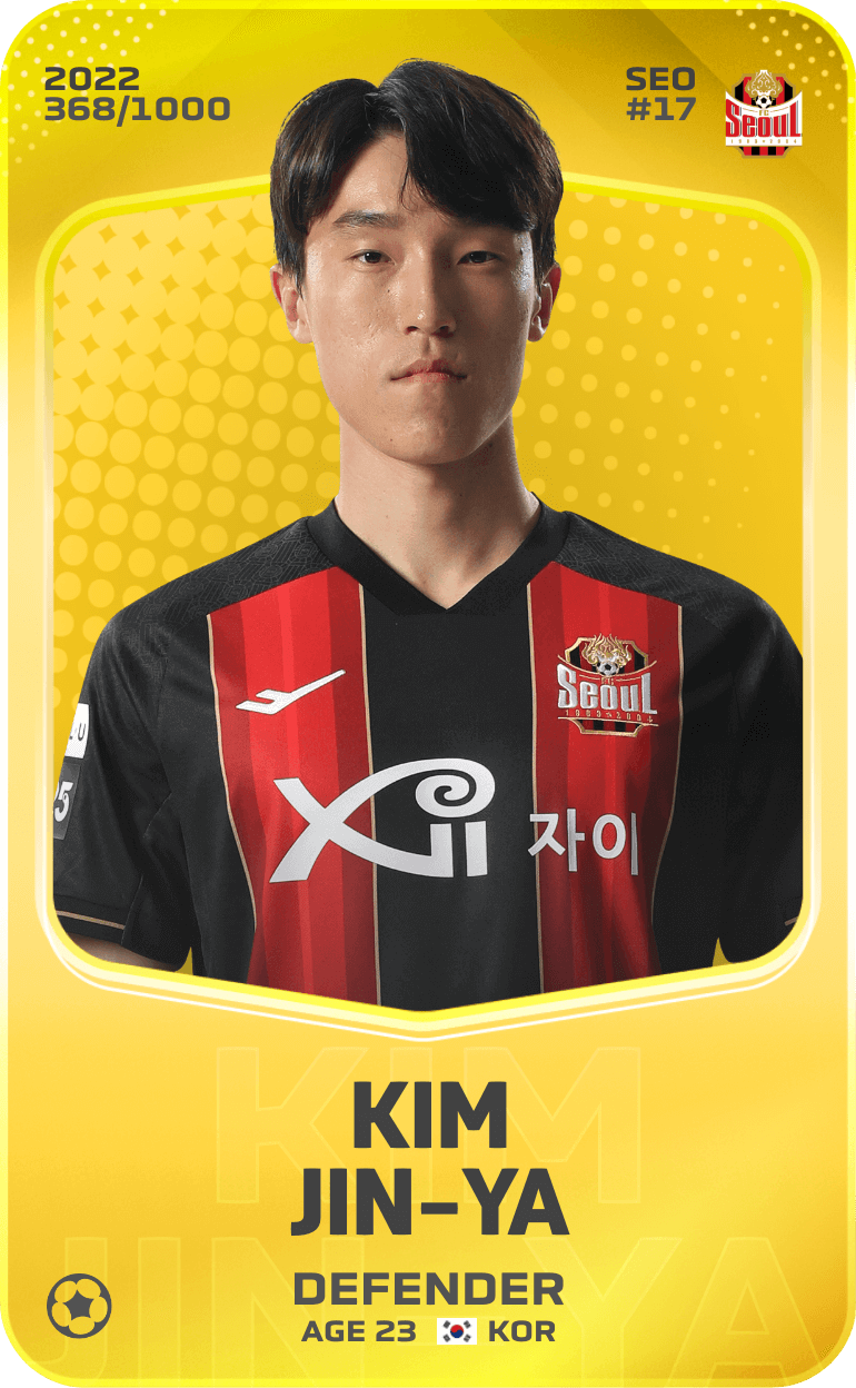 Kim Jin-Ya 2022-23 • Limited 368/1000