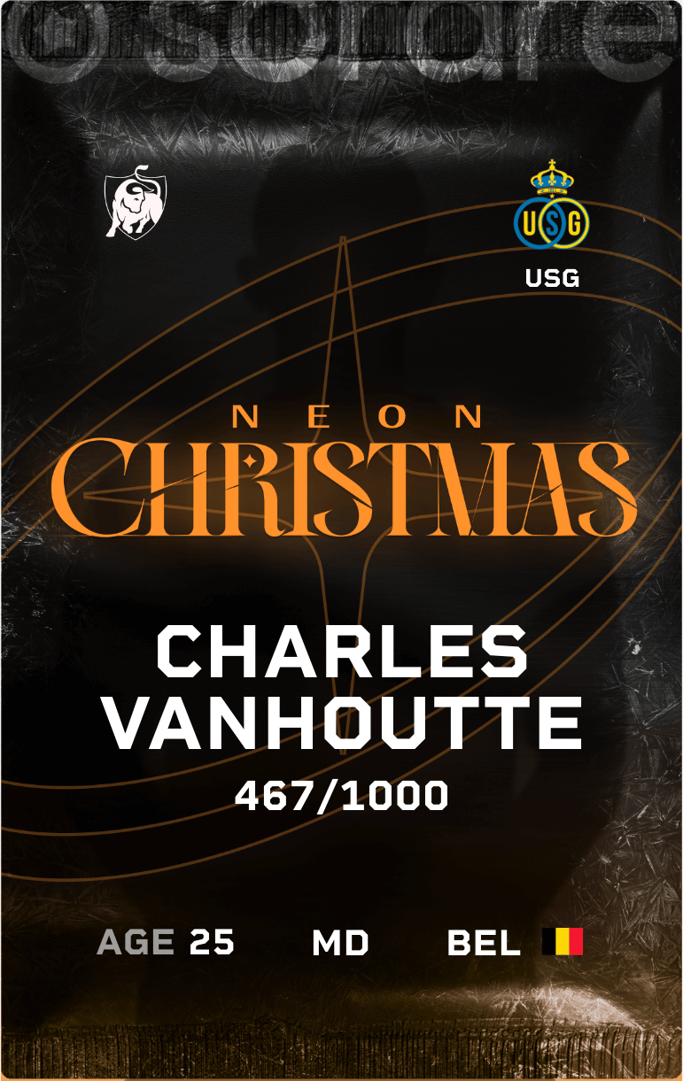 Charles Vanhoutte 2024-25 • Limited 467/1000