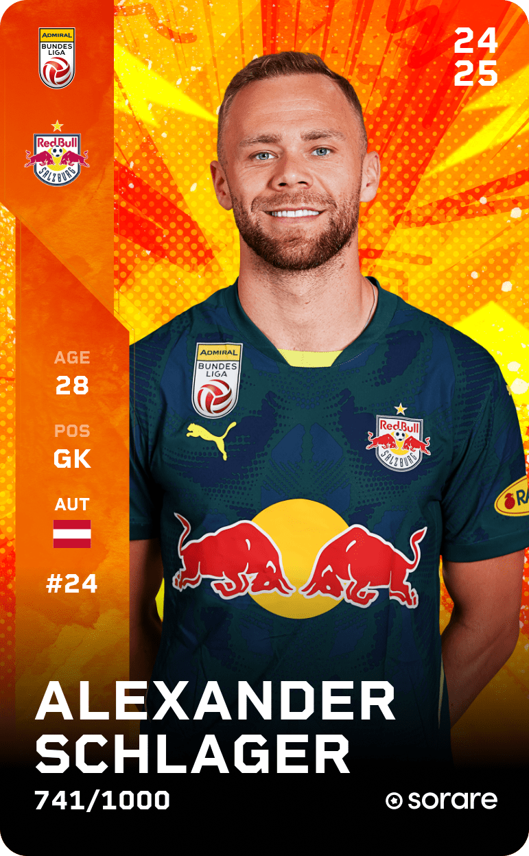 Alexander Schlager 2024-25 • Limited 741/1000