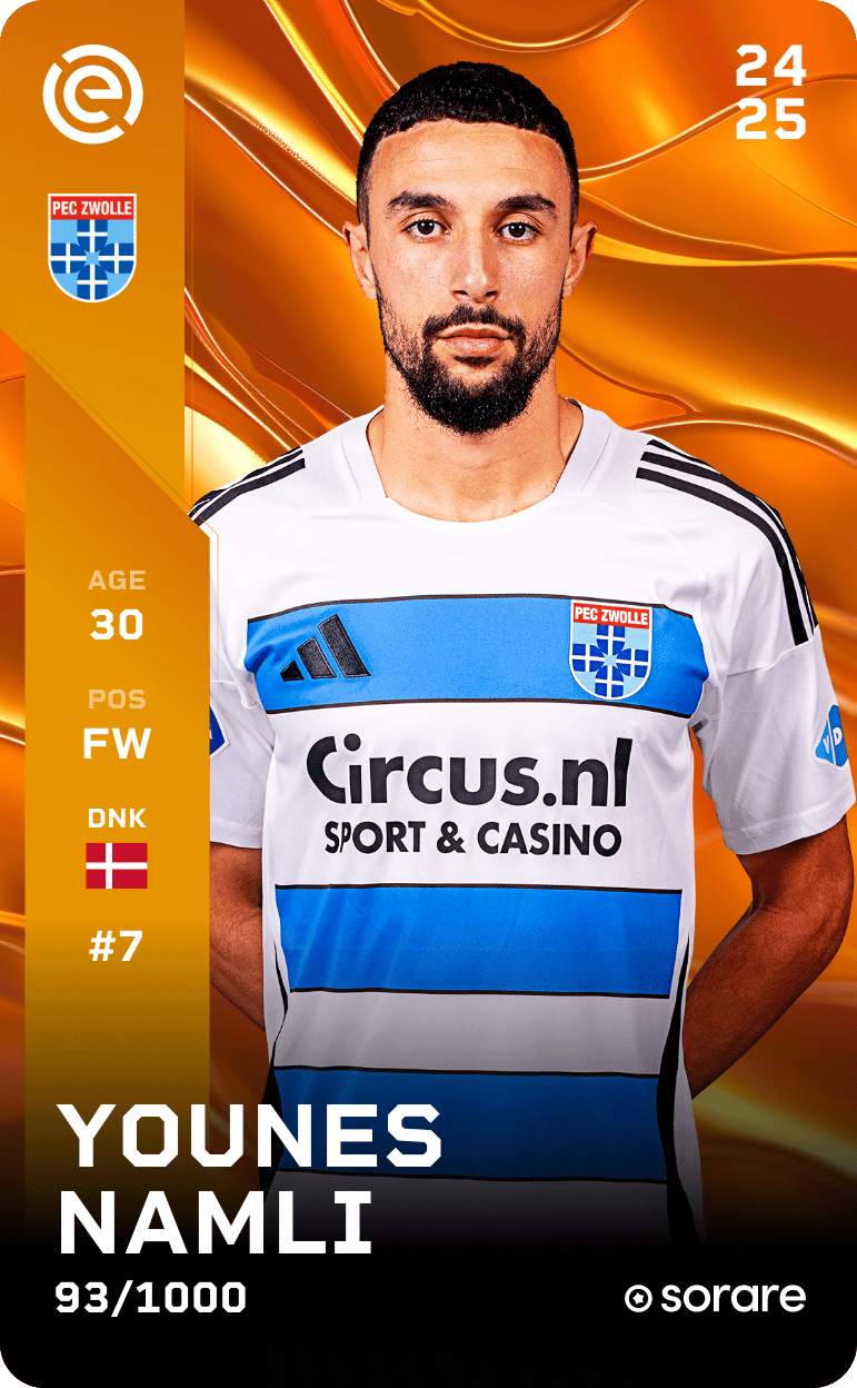 Younes Namli 2024-25 • Limited 93/1000