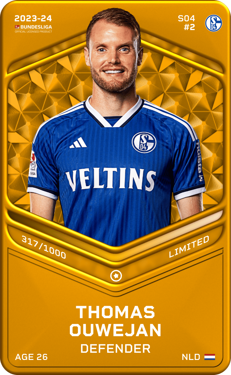 Thomas Ouwejan 2023-24 • Limited 317/1000