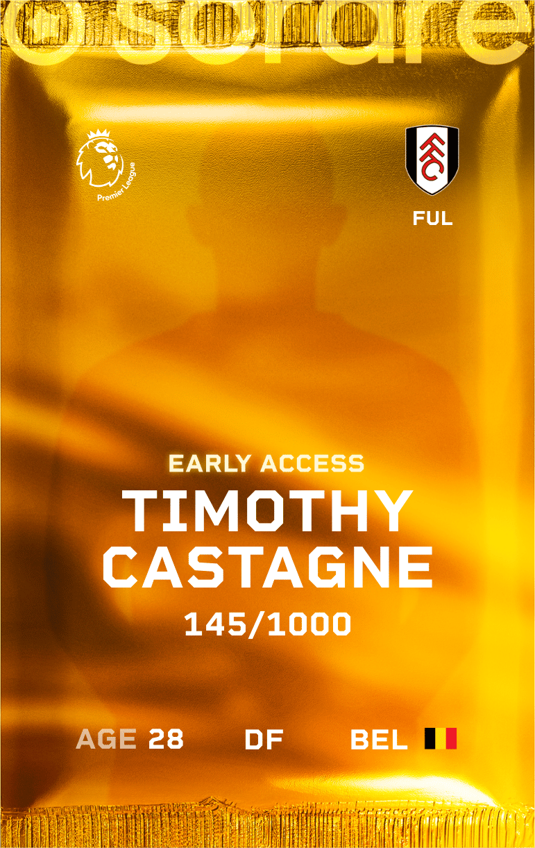Timothy Castagne 2024-25 • Limited 145/1000