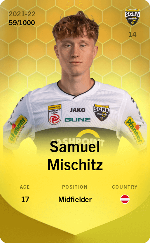 Samuel Mischitz 2021-22 • Limited 59/1000