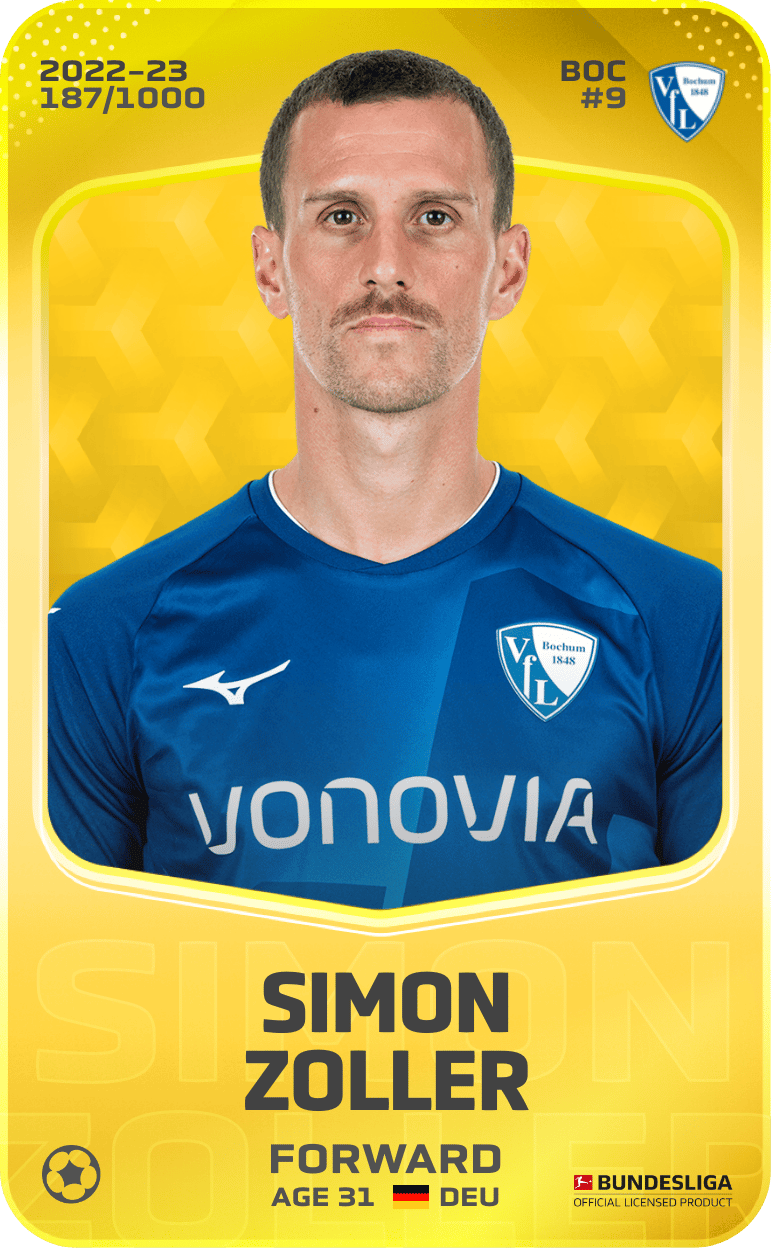 Simon Zoller 2022-23 • Limited 187/1000