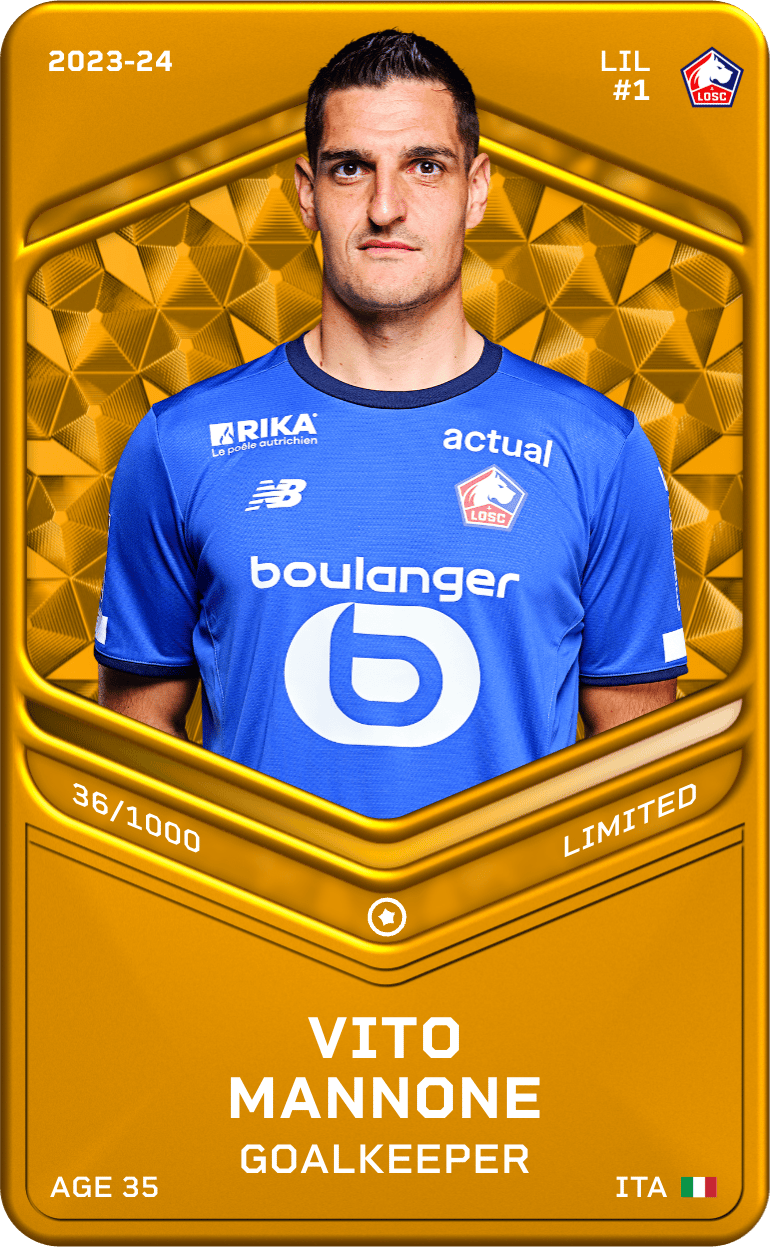 Vito Mannone 2023-24 • Limited 36/1000
