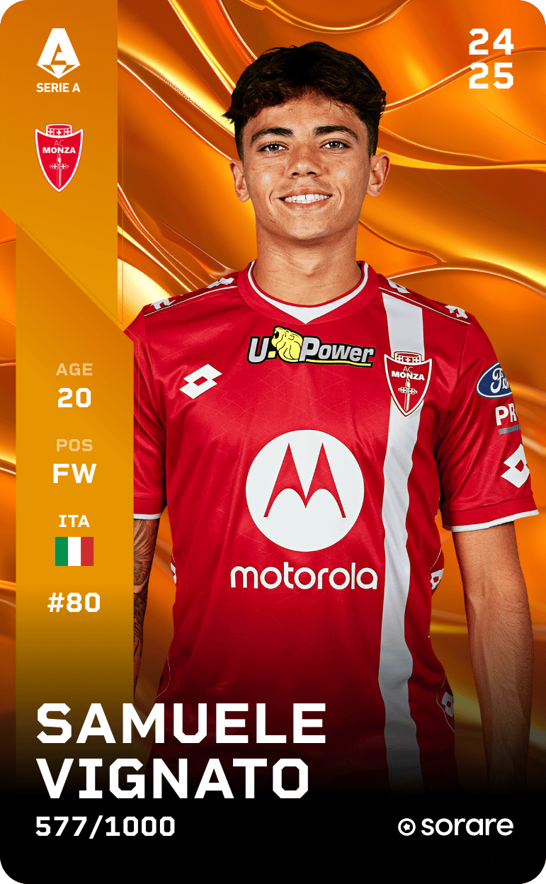 Samuele Vignato 2024-25 • Limited 577/1000