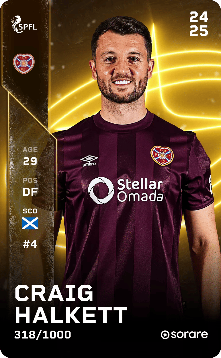 Craig Halkett 2024-25 • Limited 318/1000