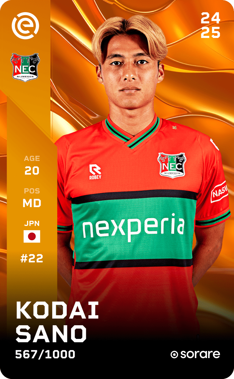 Kodai Sano 2024-25 • Limited 567/1000