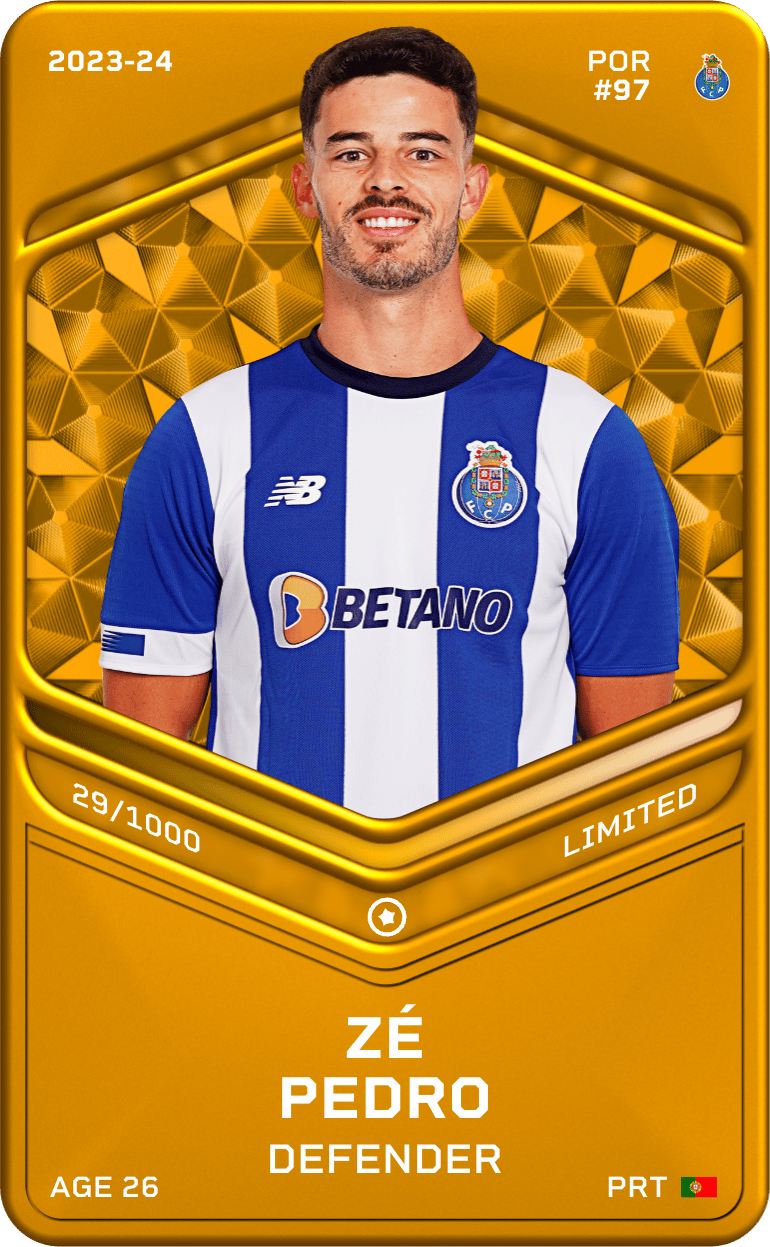 Zé Pedro 2023-24 • Limited 29/1000
