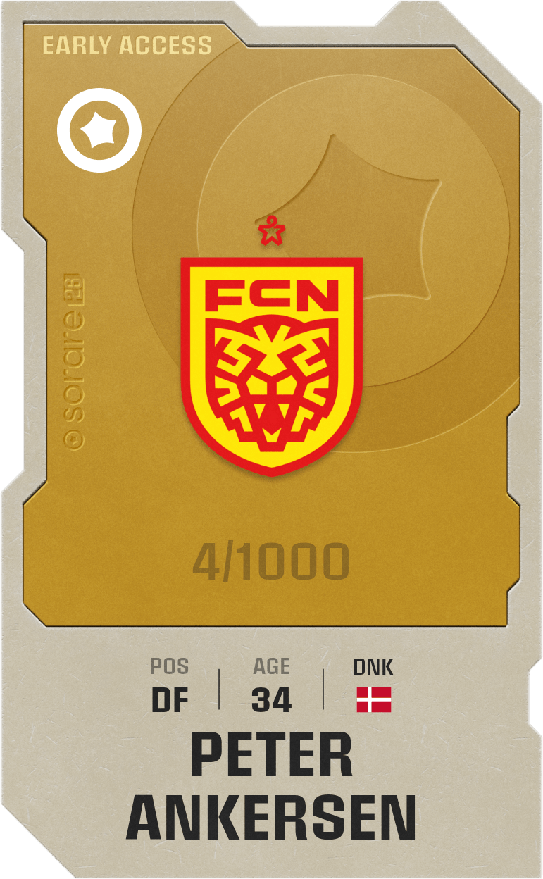 Peter Ankersen 2025-26 • Limited 4/1000