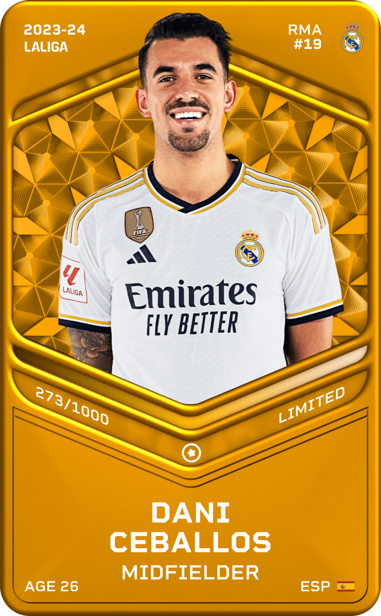 Dani Ceballos 2023-24 • Limited 273/1000
