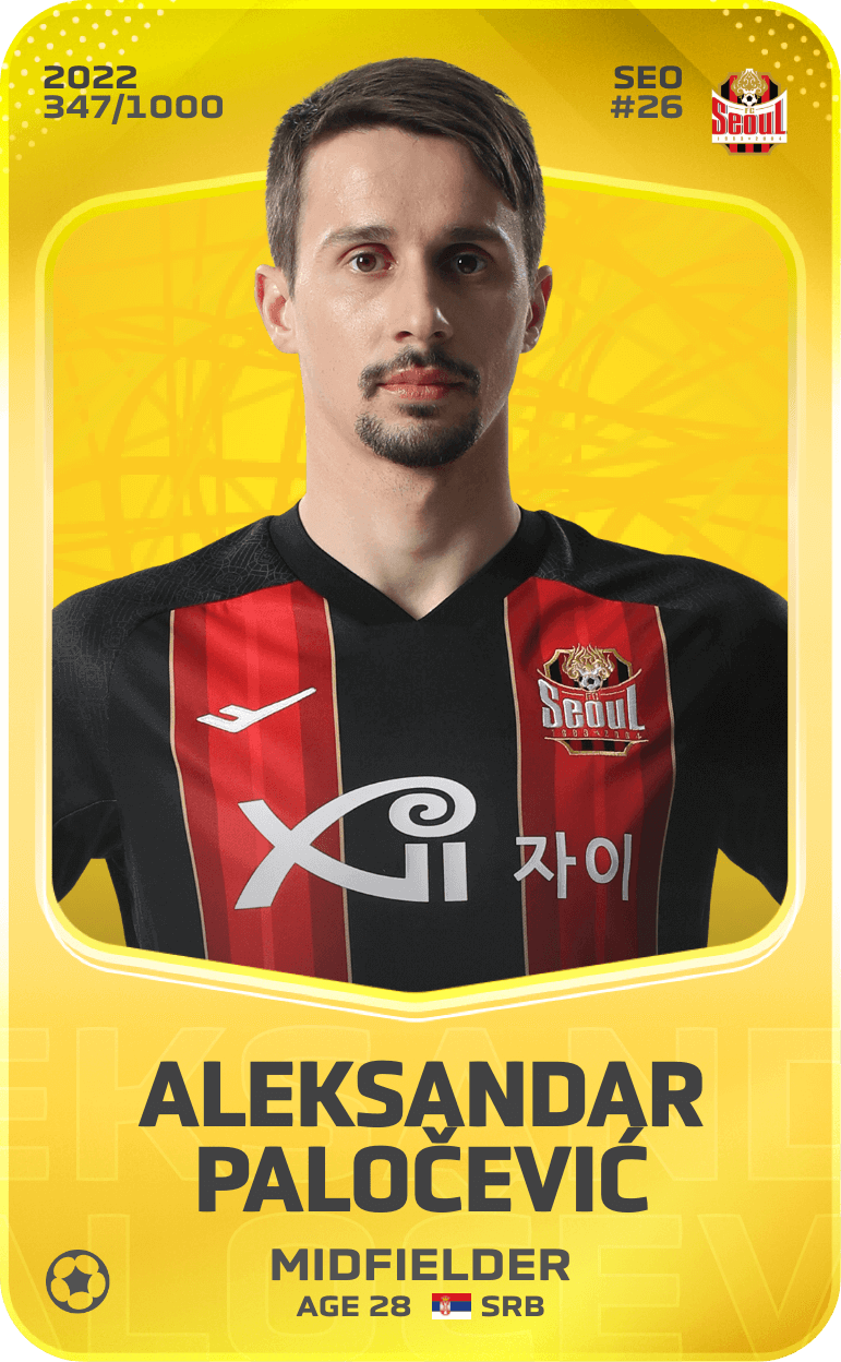Aleksandar Paločević 2022-23 • Limited 347/1000
