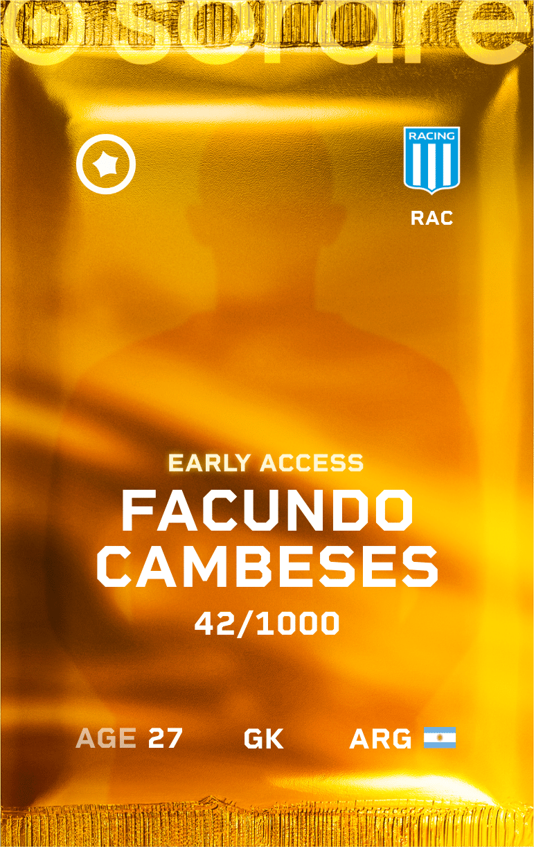 Facundo Cambeses 2025-26 • Limited 42/1000
