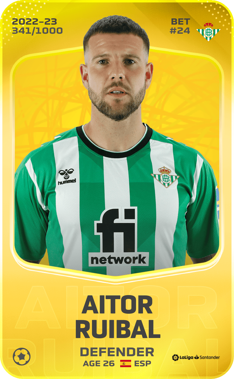 Aitor Ruibal 2022-23 • Limited 341/1000