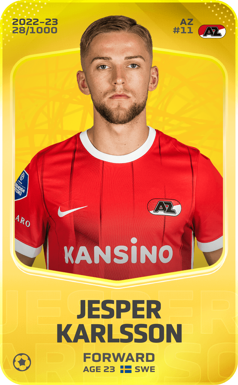Jesper Karlsson 2022-23 • Limited 28/1000