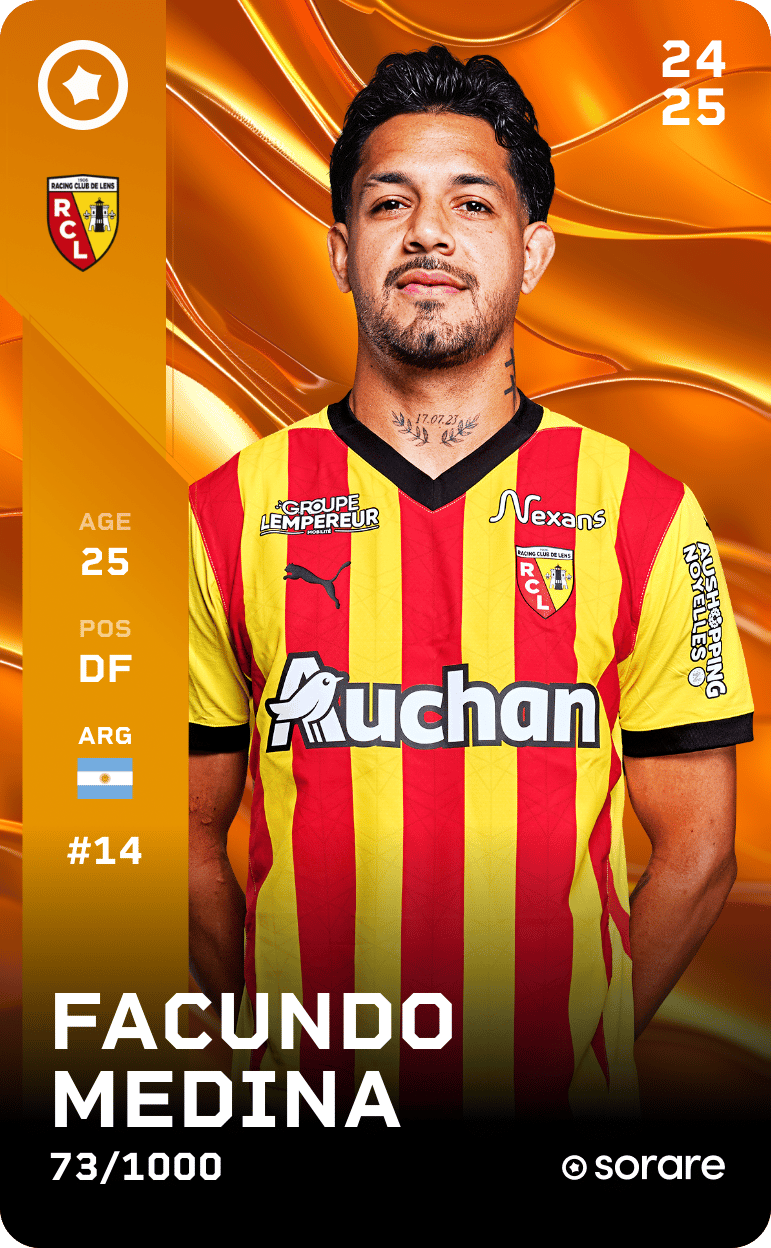 Facundo Medina 2024-25 • Limited 73/1000