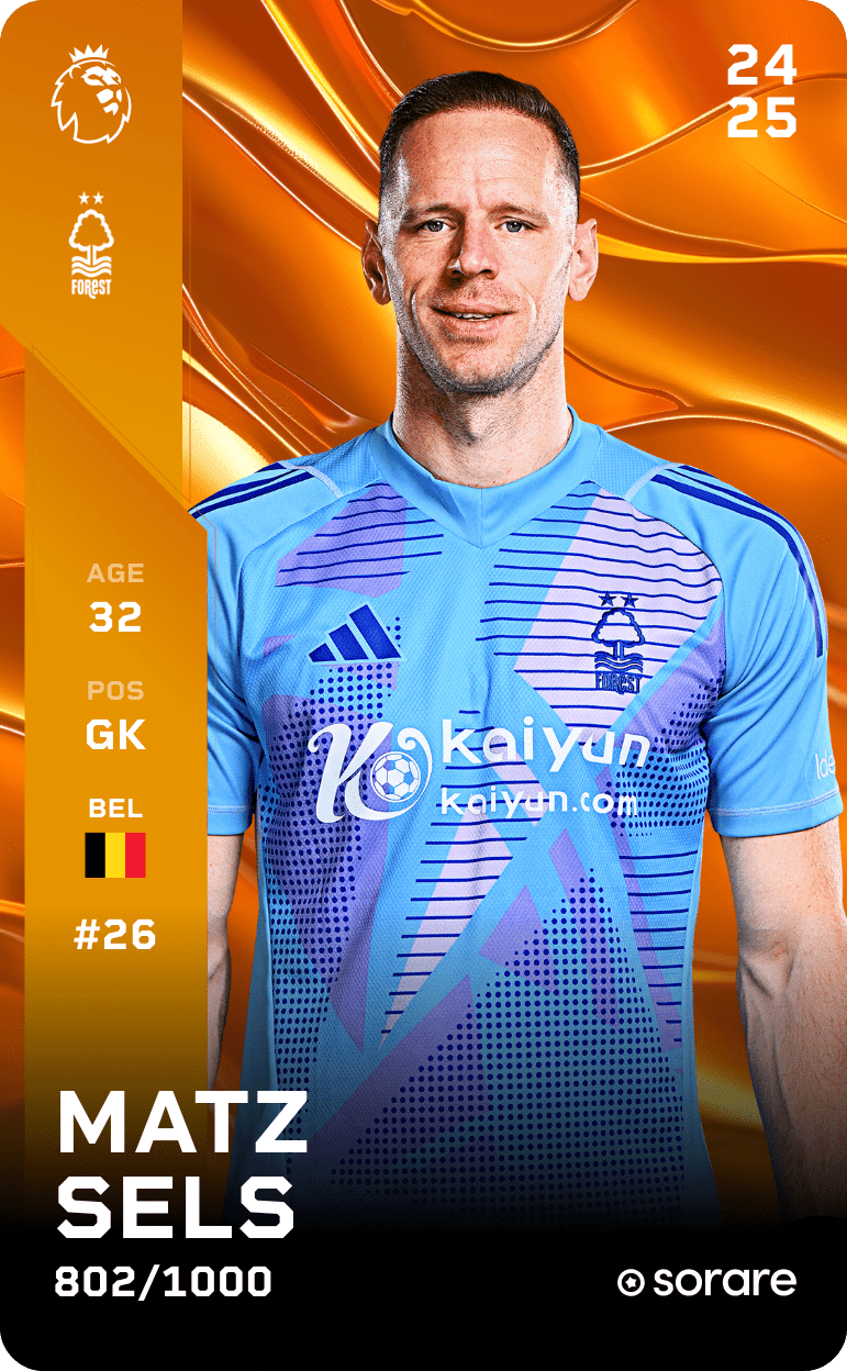 Matz Sels 2024-25 • Limited 802/1000