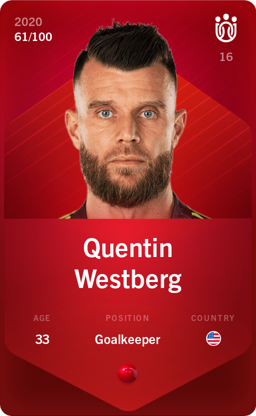 Sorare - Sorare Official - Quentin Westberg 2020-21 • Rare 61/100 - NFT # 114607204197280112019516289345473893318445009957399998816383644105204051465298