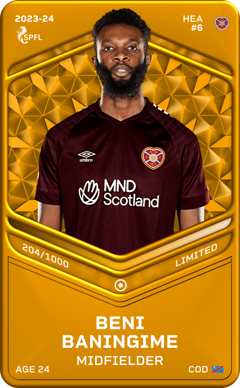 Beni Baningime 2023-24 • Limited 204/1000