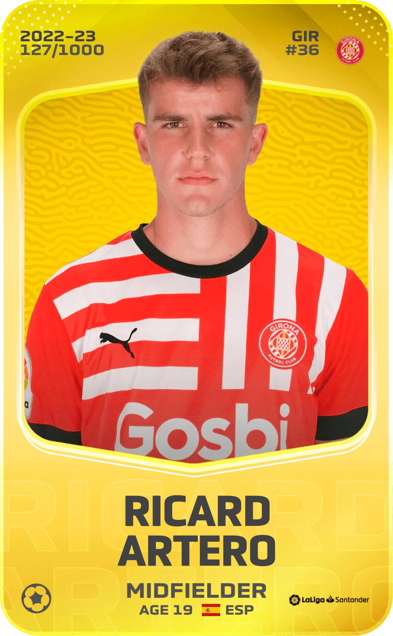 Ricard Artero 2022-23 • Limited 127/1000