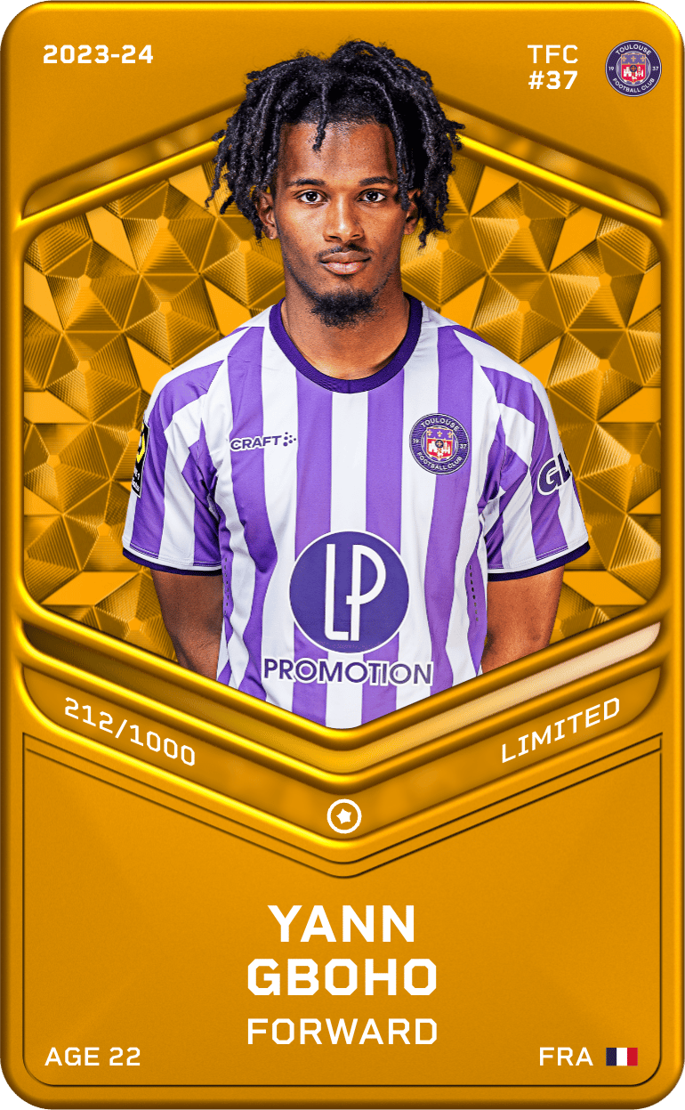 Yann Gboho 2023-24 • Limited 212/1000