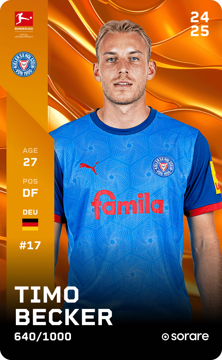 Timo Becker 2024-25 • Limited 640/1000