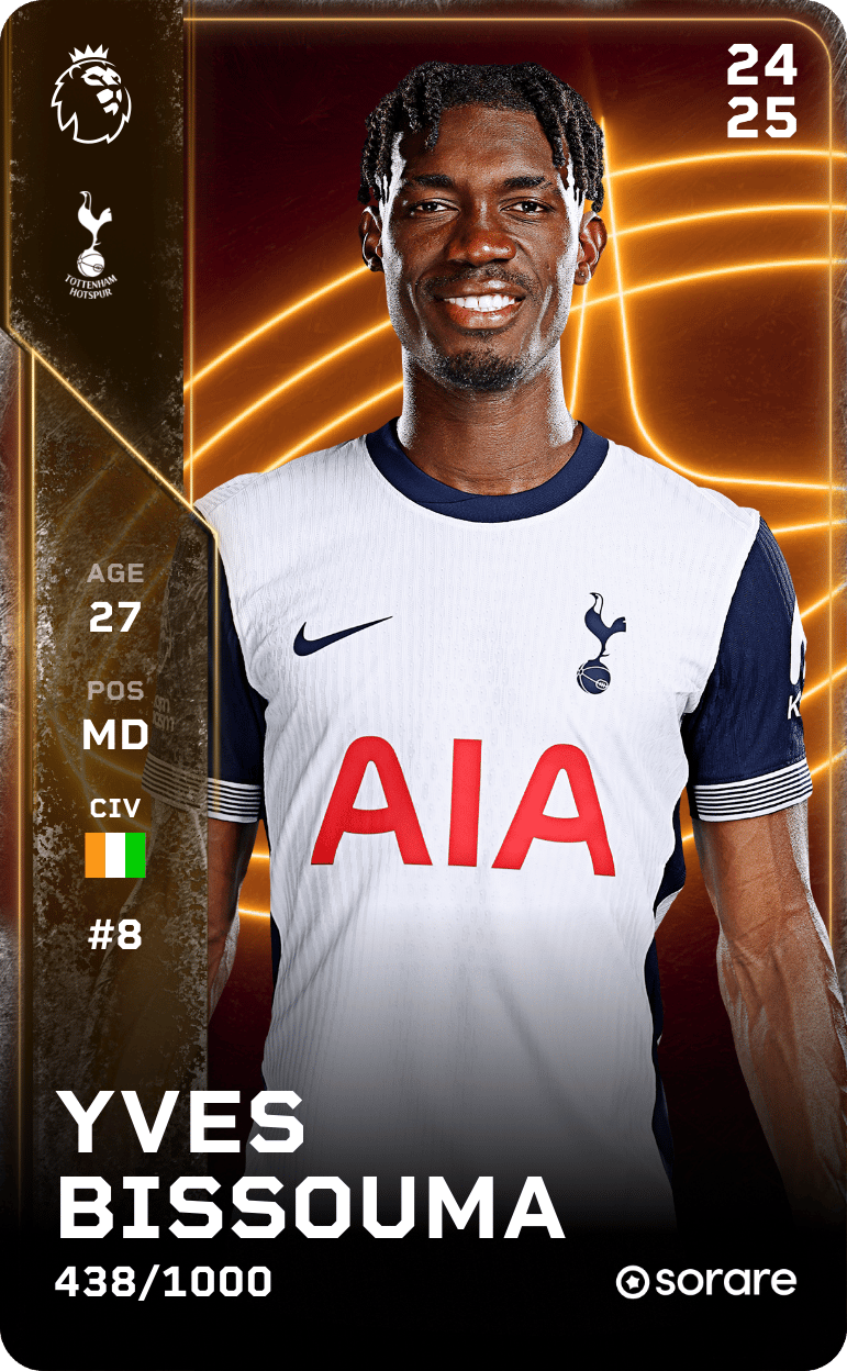 Yves Bissouma 2024-25 • Limited 438/1000