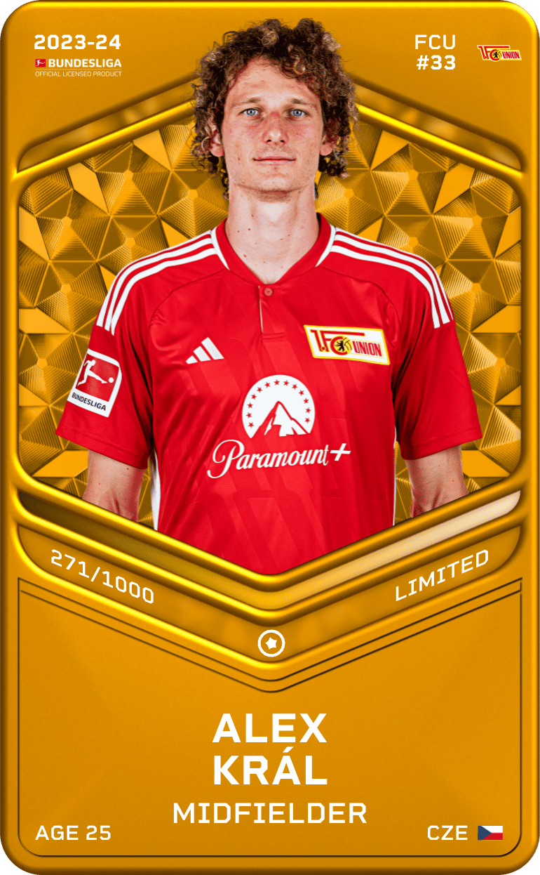 Alex Král 2023-24 • Limited 271/1000