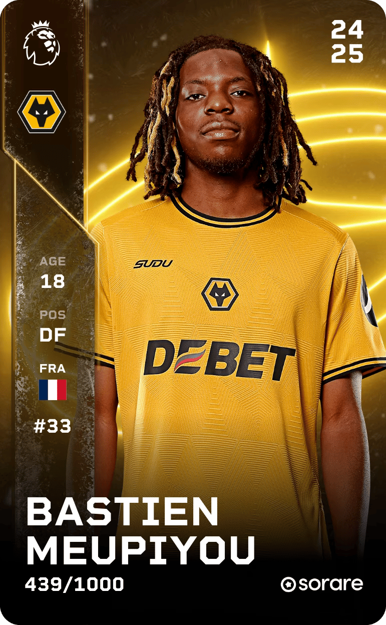 Bastien Meupiyou 2024-25 • Limited 439/1000