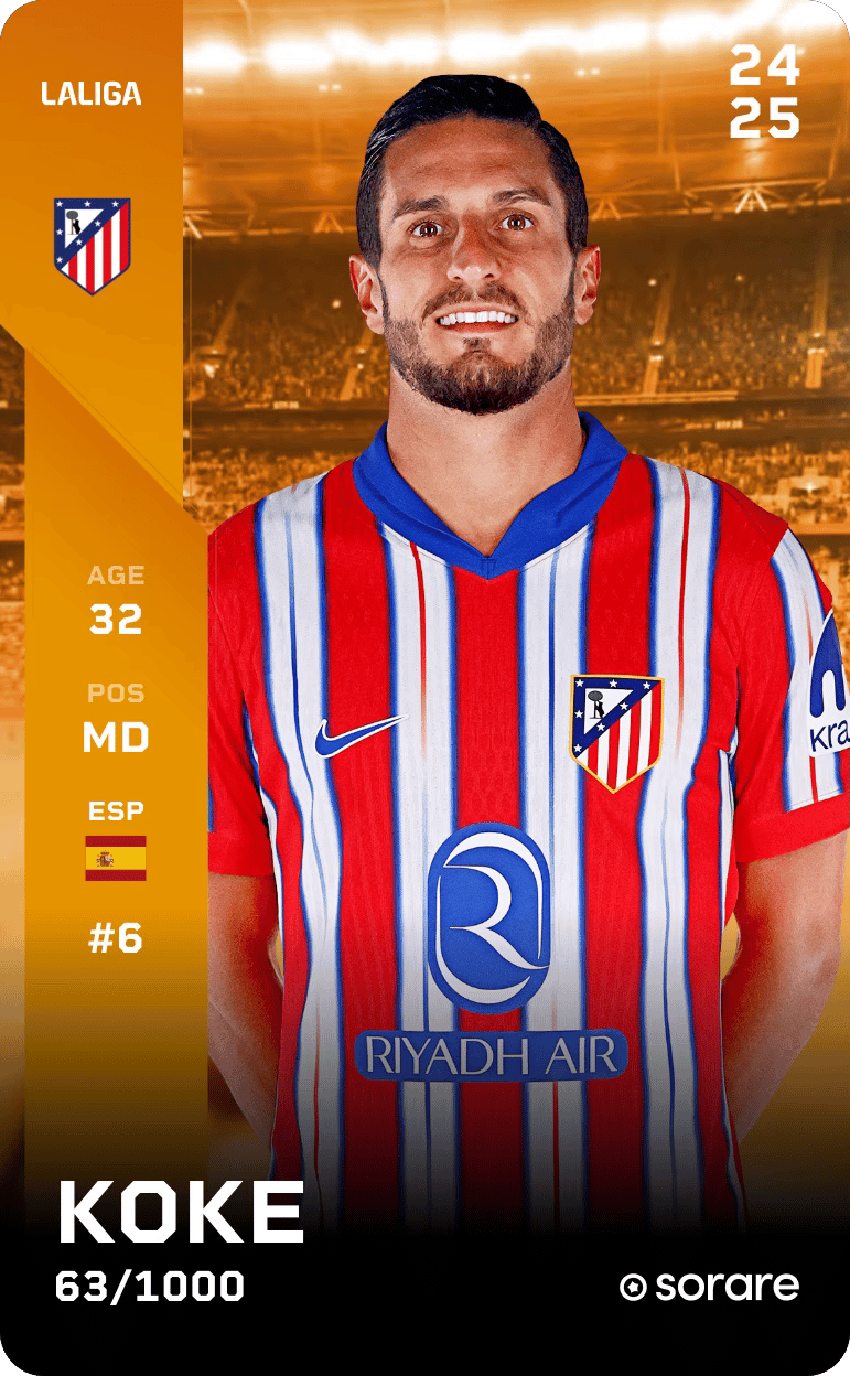 Koke 2024-25 • Limited 63/1000
