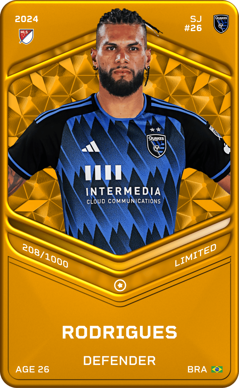 Rodrigues 2024-25 • Limited 208/1000