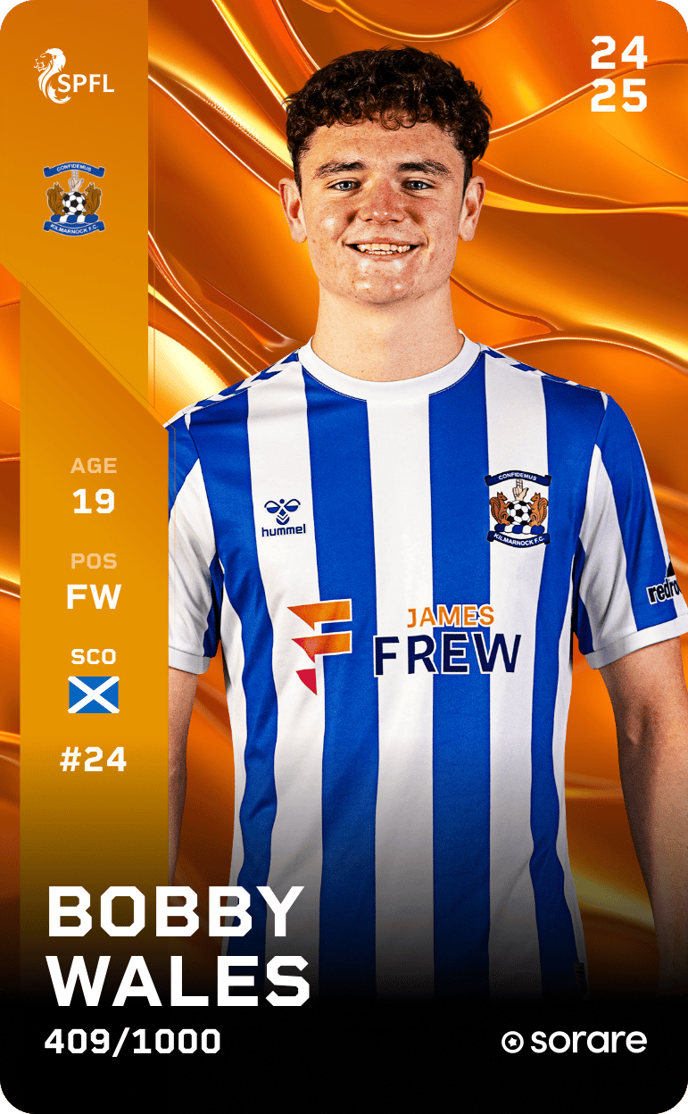 Bobby Wales 2024-25 • Limited 409/1000