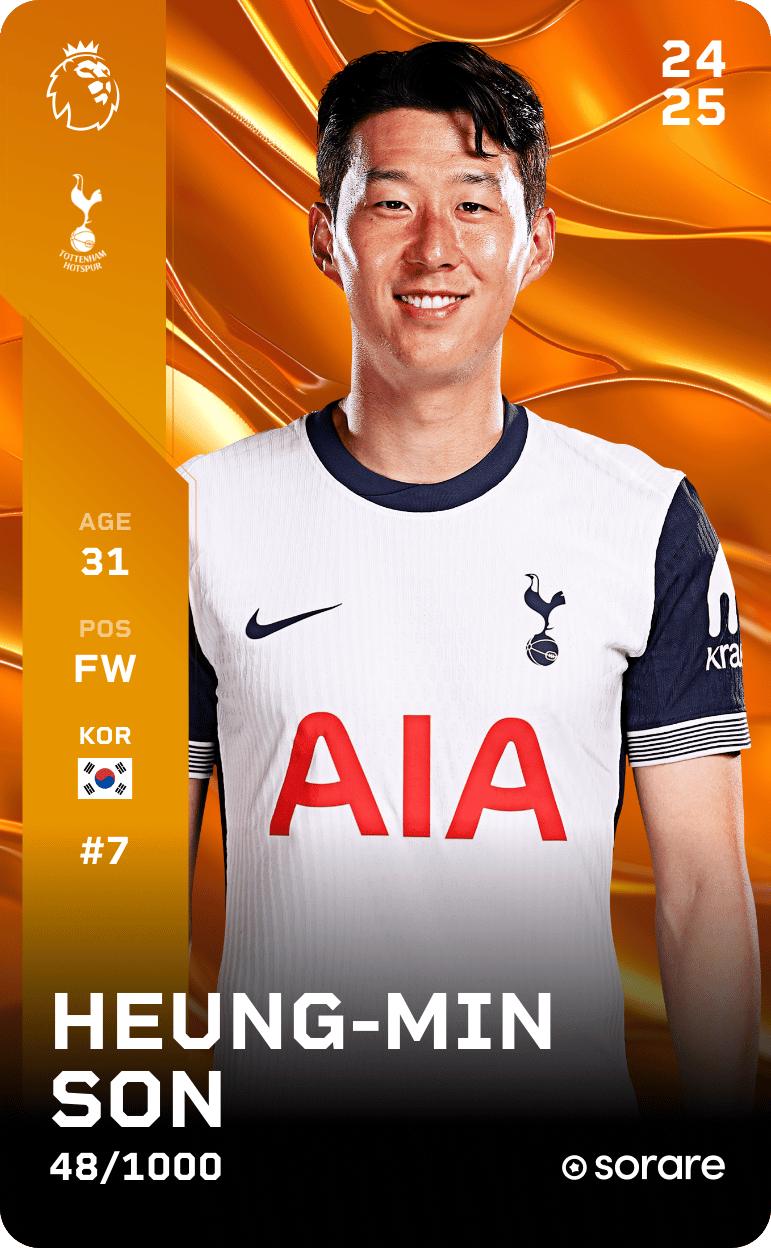 Heung-min Son 2024-25 • Limited 48/1000