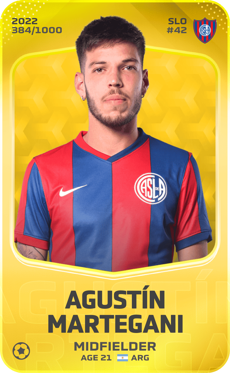 Agustín Martegani 2022-23 • Limited 384/1000