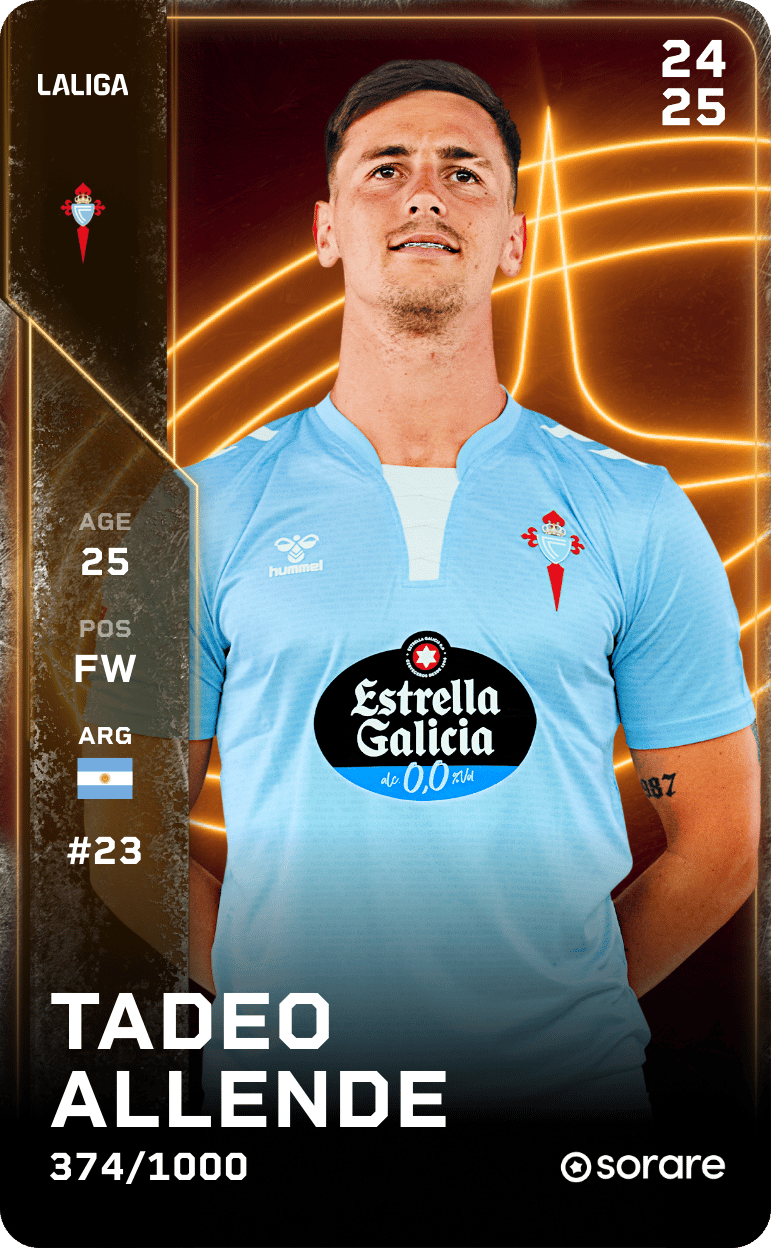 Tadeo Allende 2024-25 • Limited 374/1000