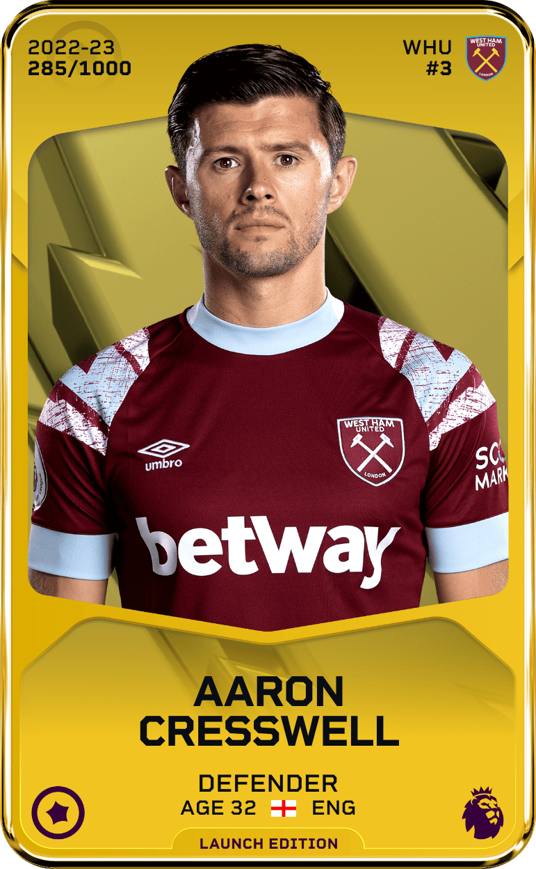 Aaron Cresswell 2022-23 • Limited 285/1000