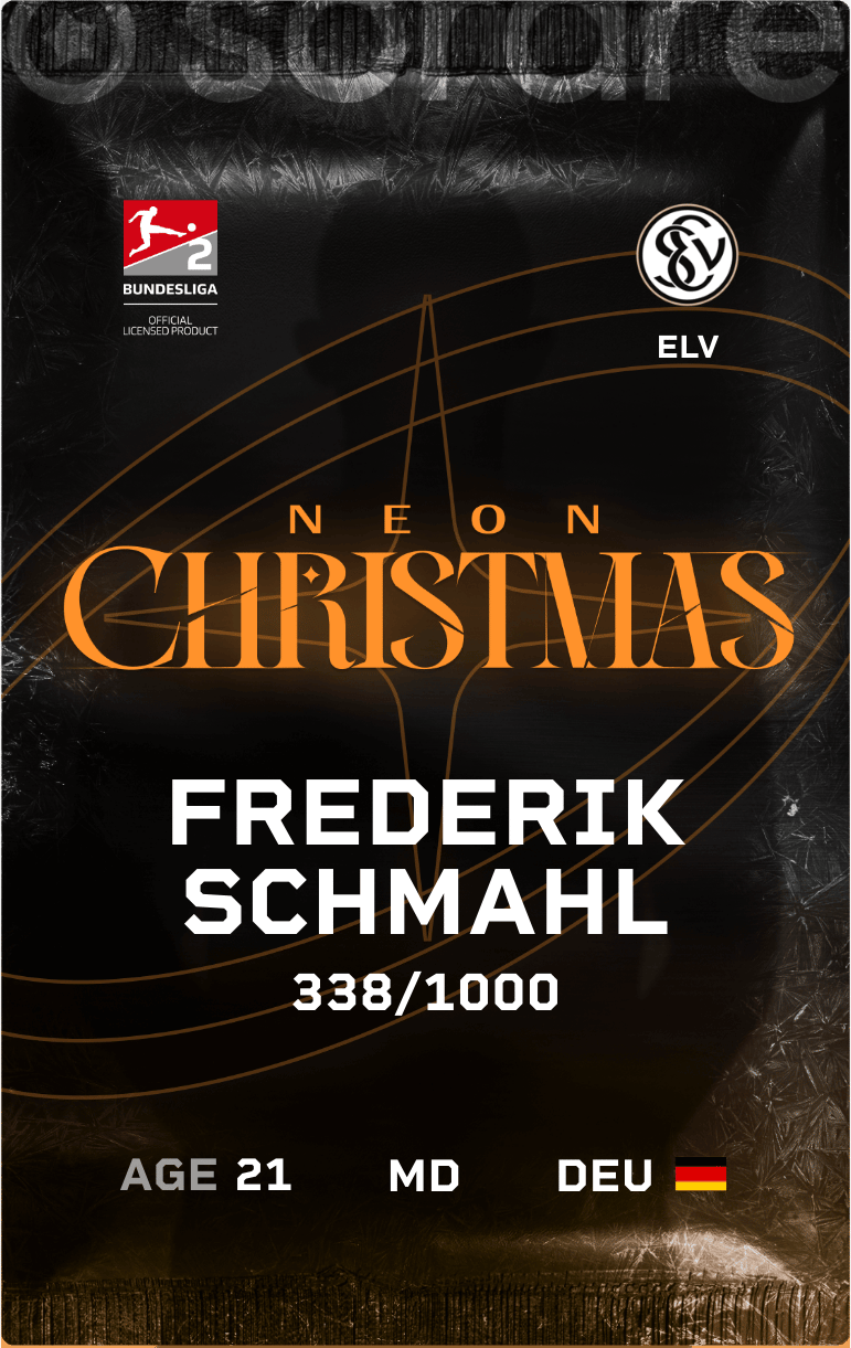 Frederik Schmahl 2024-25 • Limited 338/1000